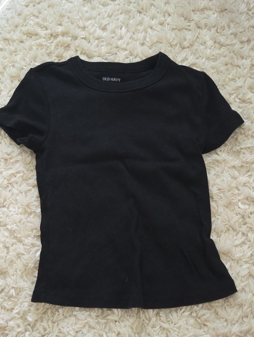 Old Navy Black Kids' Short Sleeve Tee